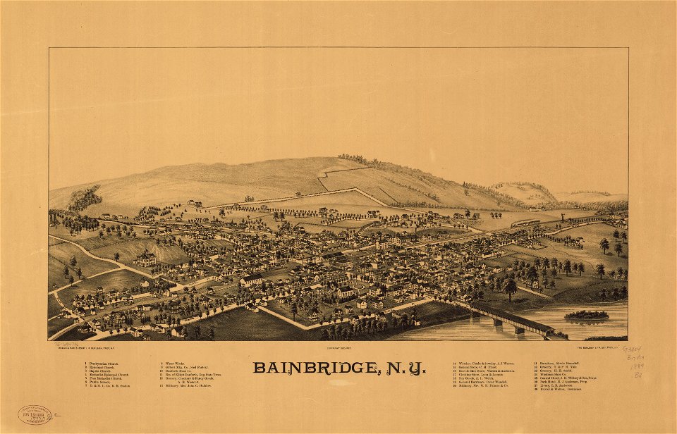 Bainbridge, N.Y. LOC 75694746