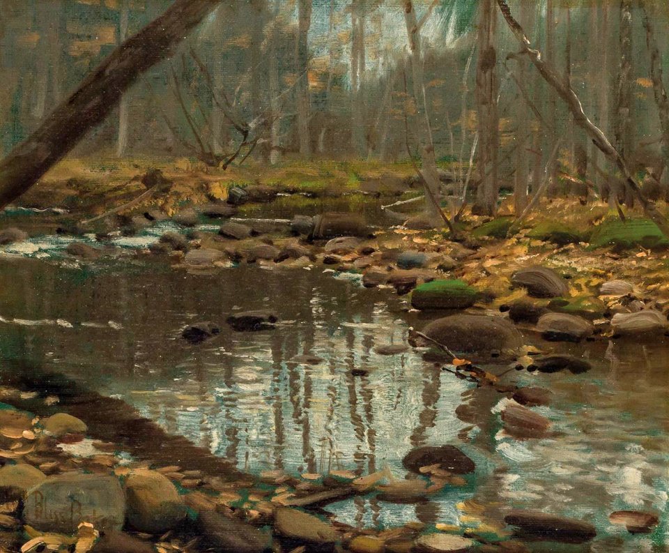 Shadows in a Pool by William Bliss Baker