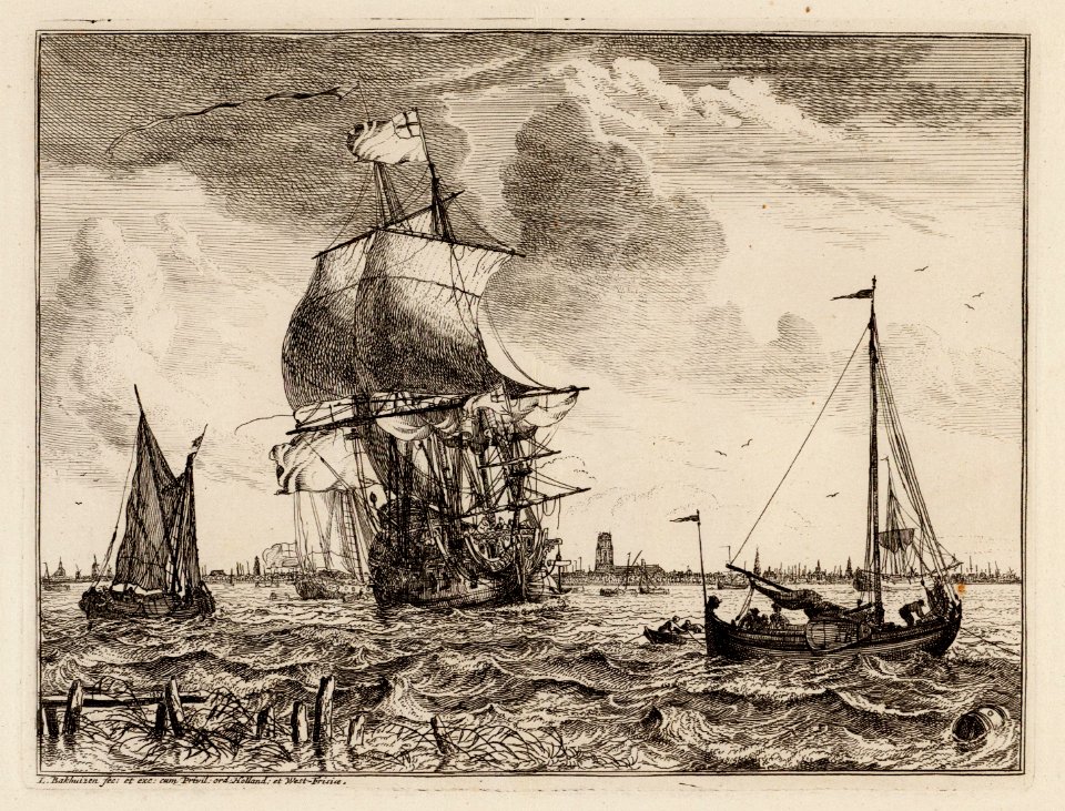 Bakhuizen, Ludolf (1631-1708), Afb 010097012589