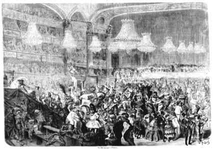Bal masqué de l'Opéra 1856