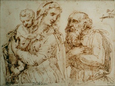 Baldassarre Peruzzi - Vierge à l'Enfant