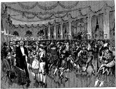 Bal des folles à la Salpetrière en 1888