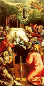 Baldung (atelier), Mort de la Vierge