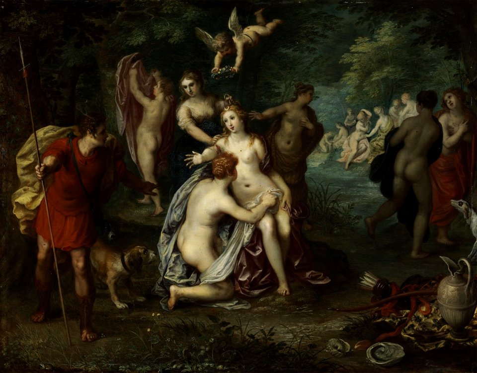 Balen, Hendrick van - Diana Turns Actaeon into a Stag - c. 1605