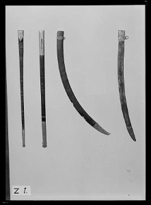 Balja till hedersvärja av infanterioficersmodell nr 5475, ca 1790, Sverige - Livrustkammaren - 17933