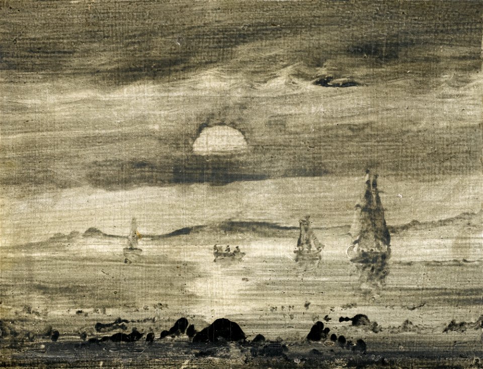 Peder Balke - Norwegian seascape