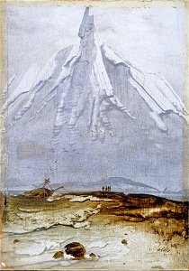 Peder Balke - Coastal Landscape with Wreck - Google Art Project