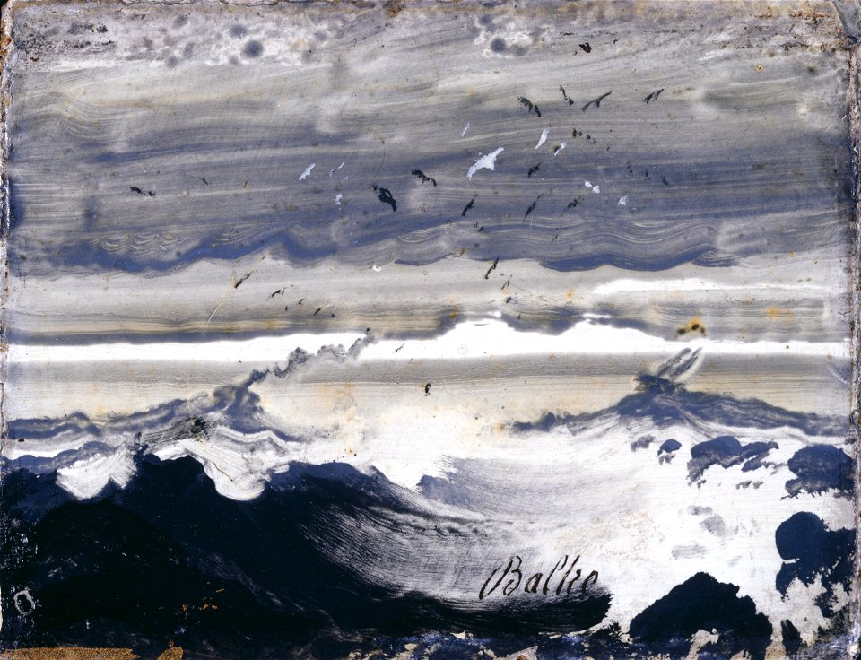Peder Balke - Stormy Sea - Google Art Project