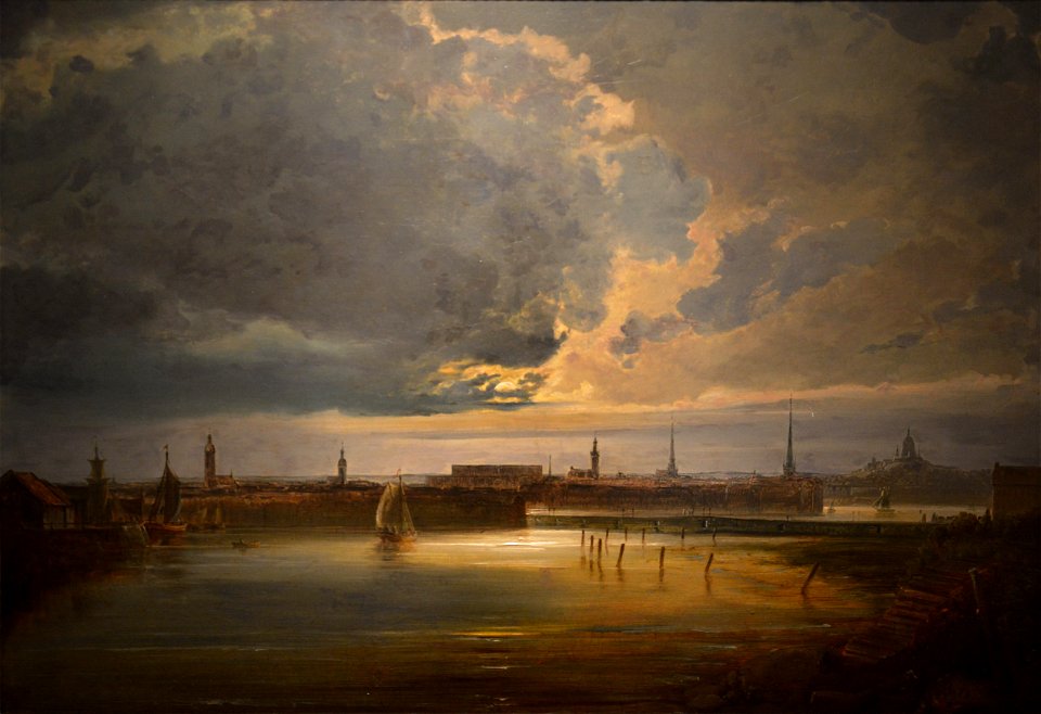Balke-MoonlitViewofStockholm