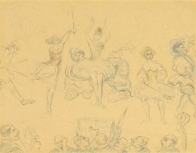 Ballet, James Ensor, Mu.ZEE Oostende, SM001215