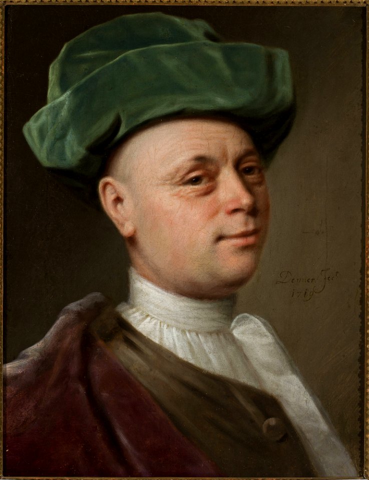 Balthasar Denner - Portrait of a man - M.Ob.2203 - National Museum in Warsaw