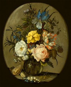 Balthasar van der Ast - Bloemen in een glazen vaasje - BR0001 (R444) - Rijksmuseum Twenthe