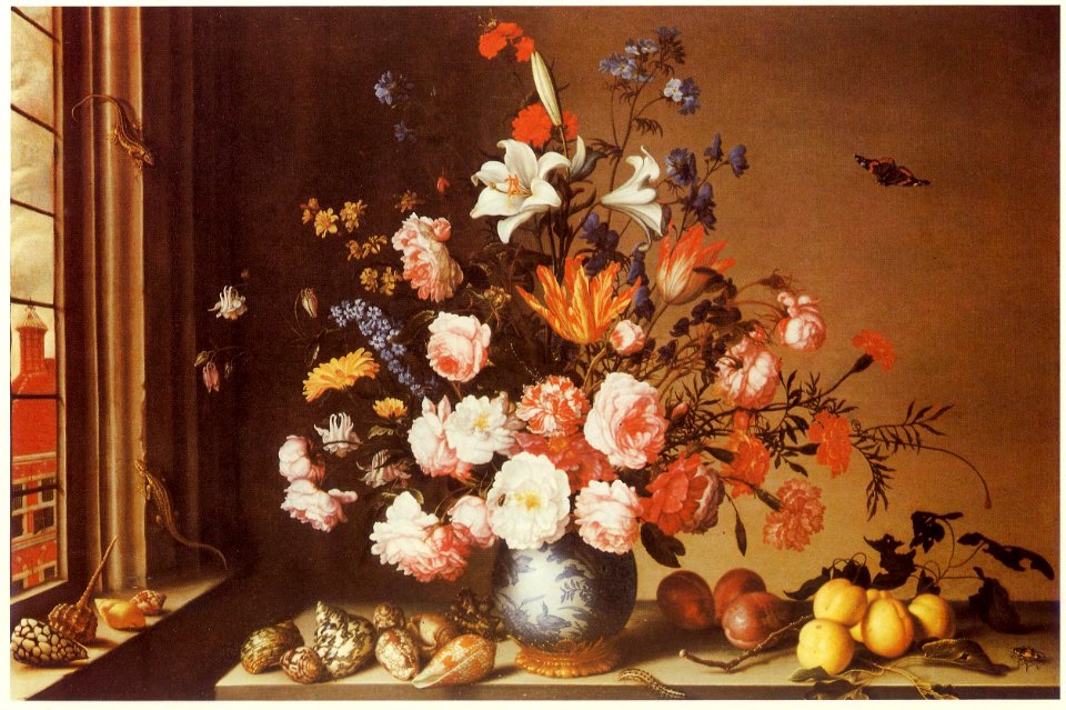 Balthasar van der Ast - Flowers and Fruit on a Table - Georgium