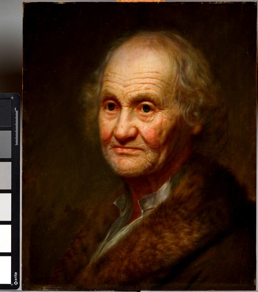 Balthazar Denner - Old Man in a Fur-Trimmed Coat - 2016.21.FA - Dallas Museum of Art