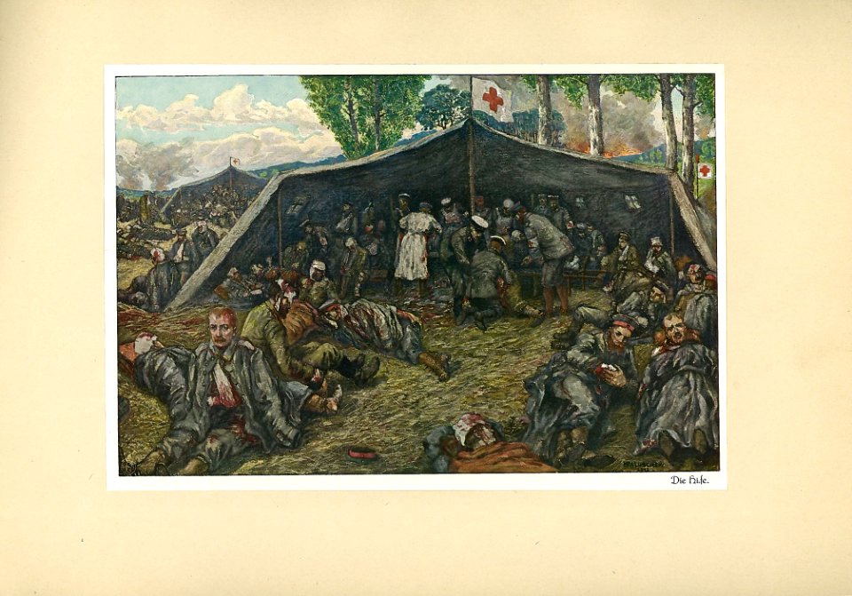Baluschek Der Krieg Tafel 12