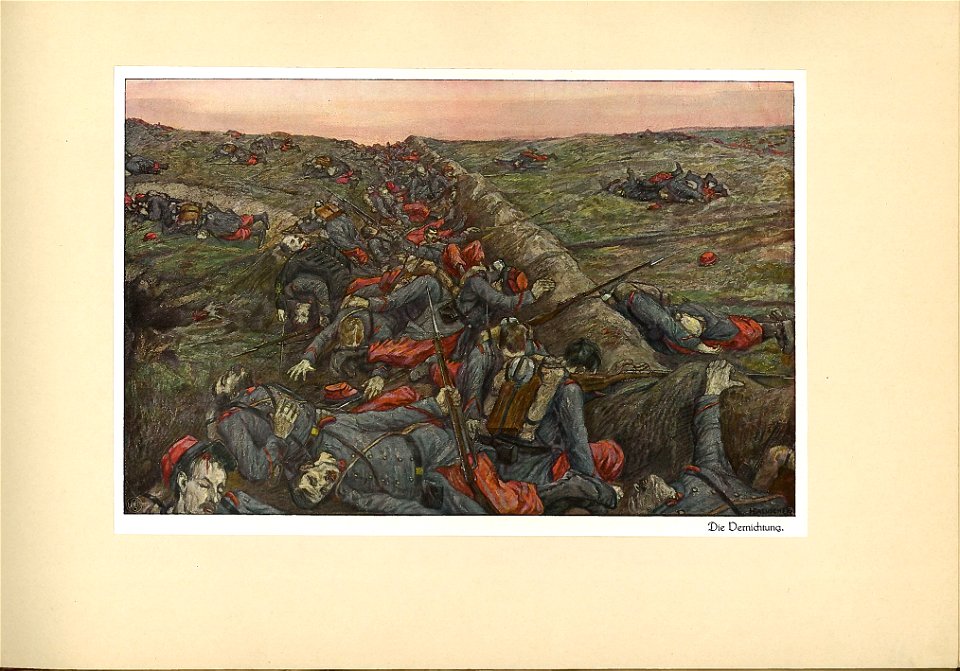 Baluschek Der Krieg Tafel 4