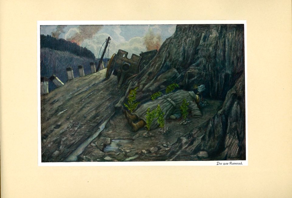 Baluschek Der Krieg Tafel 9