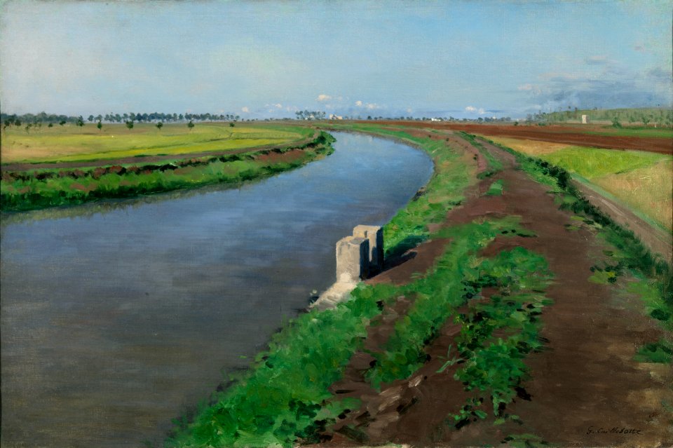 Banks of a Canal, near Naples P862
