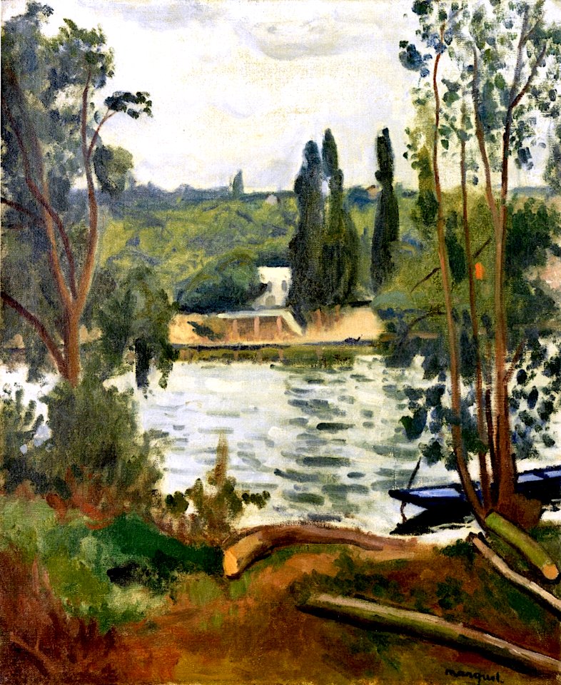 Banks of the Seine at Villennes Albert Marquet (1913)