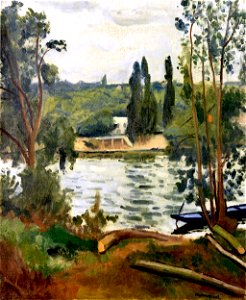 Banks of the Seine at Villennes Albert Marquet (1913)