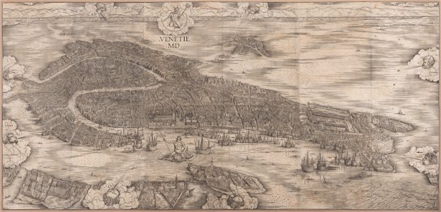Jacopo de' Barbari - View of Venice - Minneapolis Institute of Art