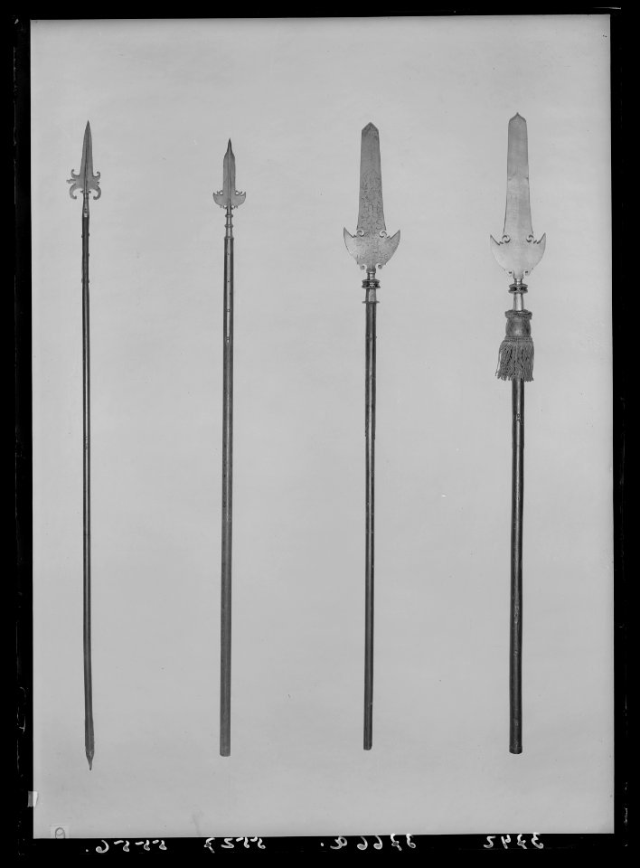 Bardisan för drottning Kristinas drabanter, m: 1648-49, tillverkad vid Jäders bruk - Livrustkammaren - 544