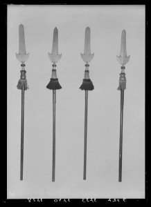 Bardisan m. 1648-1649, för drottning Kristinas drabanter, tillverkad vid Jäders bruk - Livrustkammaren - 77575