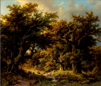 Barend Cornelis Koekkoek - Eikenbos - 1411 (OK) - Museum Boijmans Van Beuningen