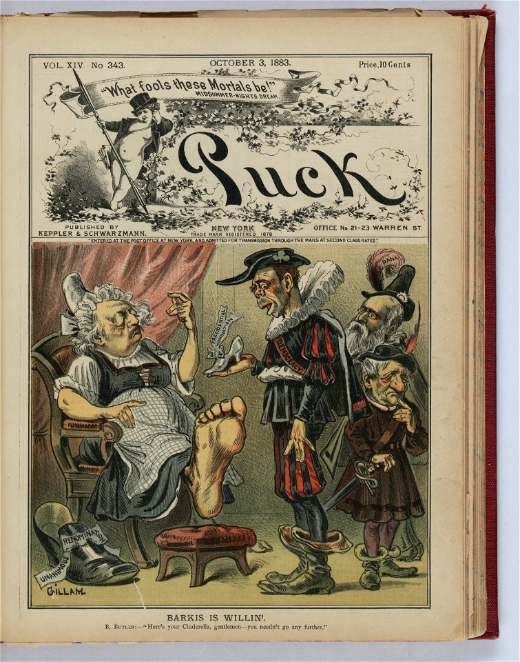 Barkis is willin' - Gillam. LCCN2012645518