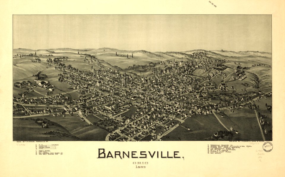 Barnesville, Ohio 1899. LOC 75694911