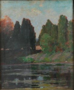 Tranquil Lake by John Stewart Barney