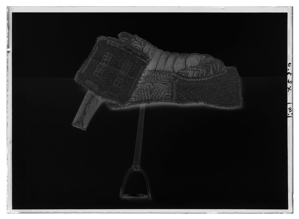 Barnsadel, Karl XI, 1660-tal - Livrustkammaren - 35615-negative