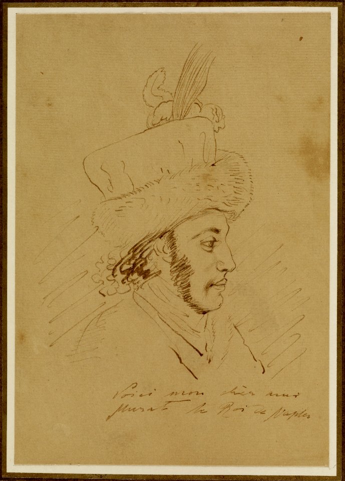 Baron Antoine-Jean Gros - Portrait of Joachim Murat, King of Naples - Walters 372788