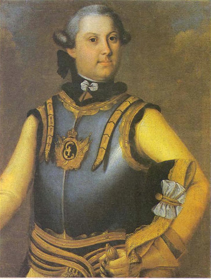 Baron Andreas Ludvig Rozen by M.L.Klaus (1763, Odessa)