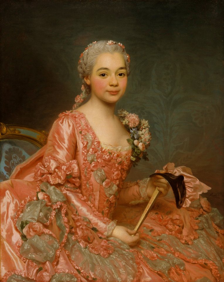 Baroness de Neubourg-Cromière (Alexander Roslin) - Nationalmuseum - 19428