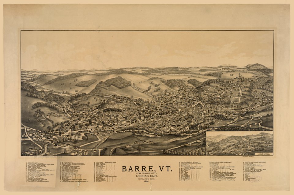 Barre, Vt. (The granite city) LCCN2003674168