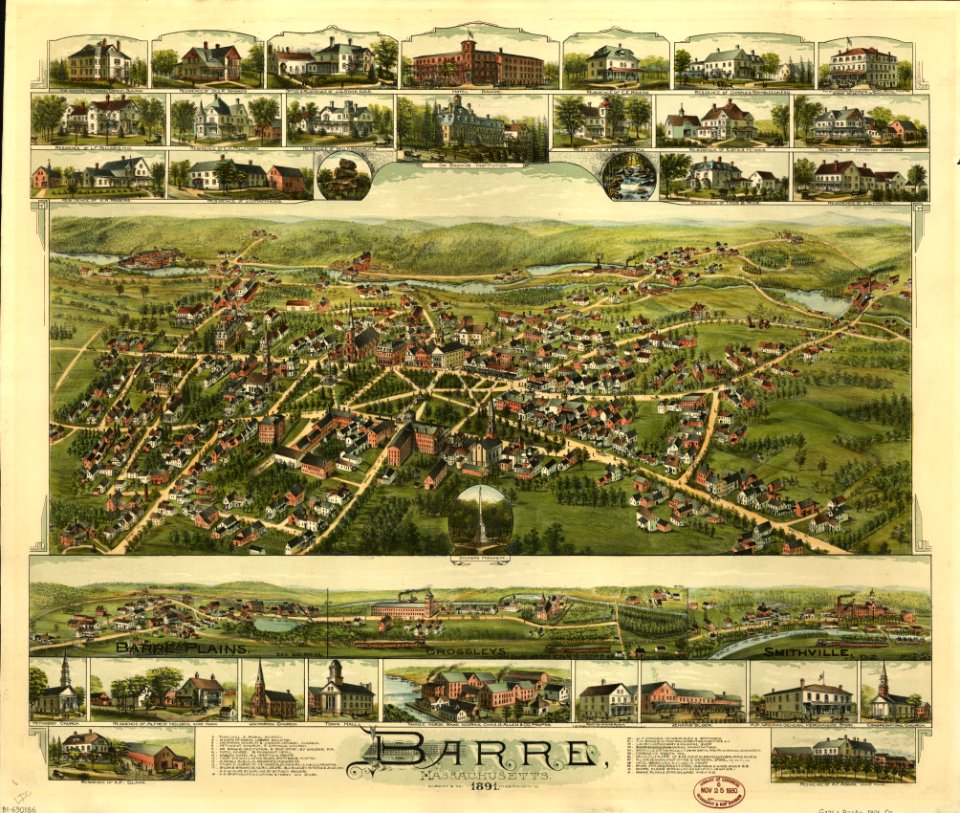 Barre, Massachusetts. LOC 81690186