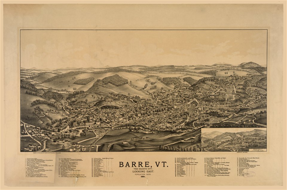 Barre, Vt. (The granite city) LCCN2003674168