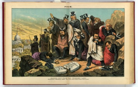 Barred out from the promised land - Gillam. LCCN2011661432