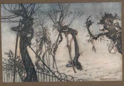 Barrie - Piter Pan dans les Jardins de Kensington, 1907 (page 298 crop)