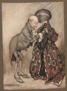 Barrie - Piter Pan dans les Jardins de Kensington, 1907 (page 306 crop)