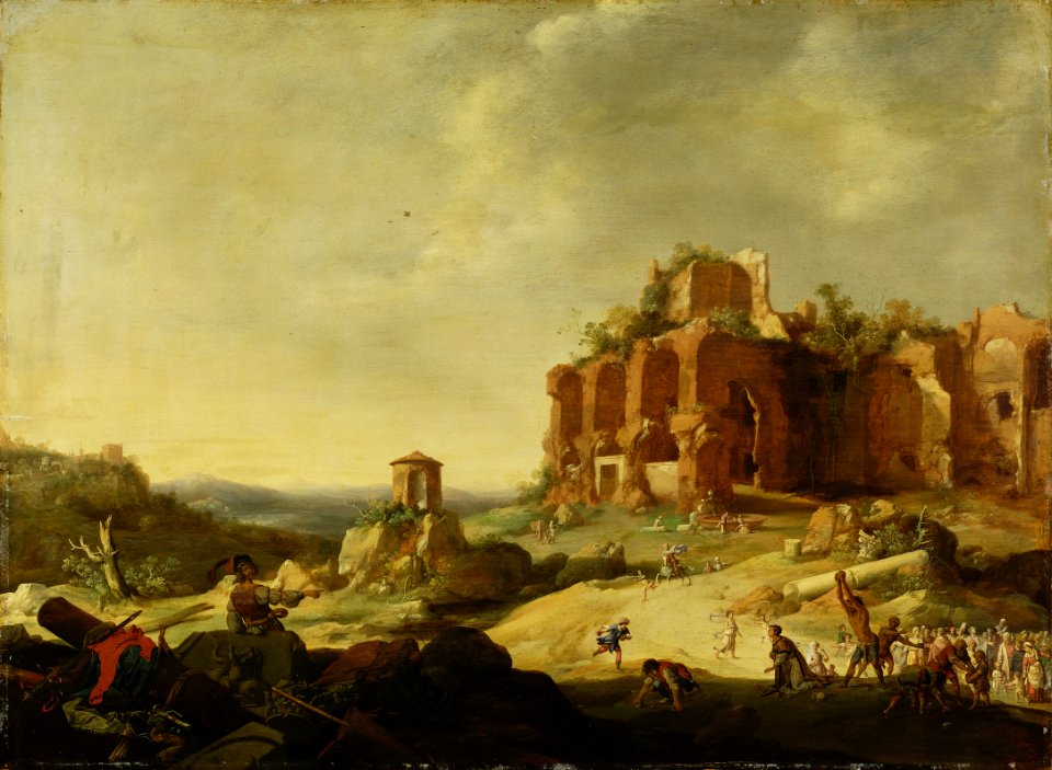 Bartholomeus Breenbergh - The Stoning of St. Stephen - 84.PB.639 - J. Paul Getty Museum