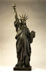 Bartholdi Statue of Liberty. Free illustration for personal and commercial use.