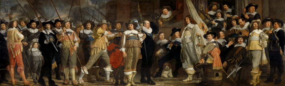 Bartholomeus van der Helst - Het Compagnie van kapitein Roelof Bicker en luitenant Jan Michielsz Blaeuw 1639