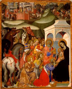 Bartolo di Fredi - Adoration of the Magi