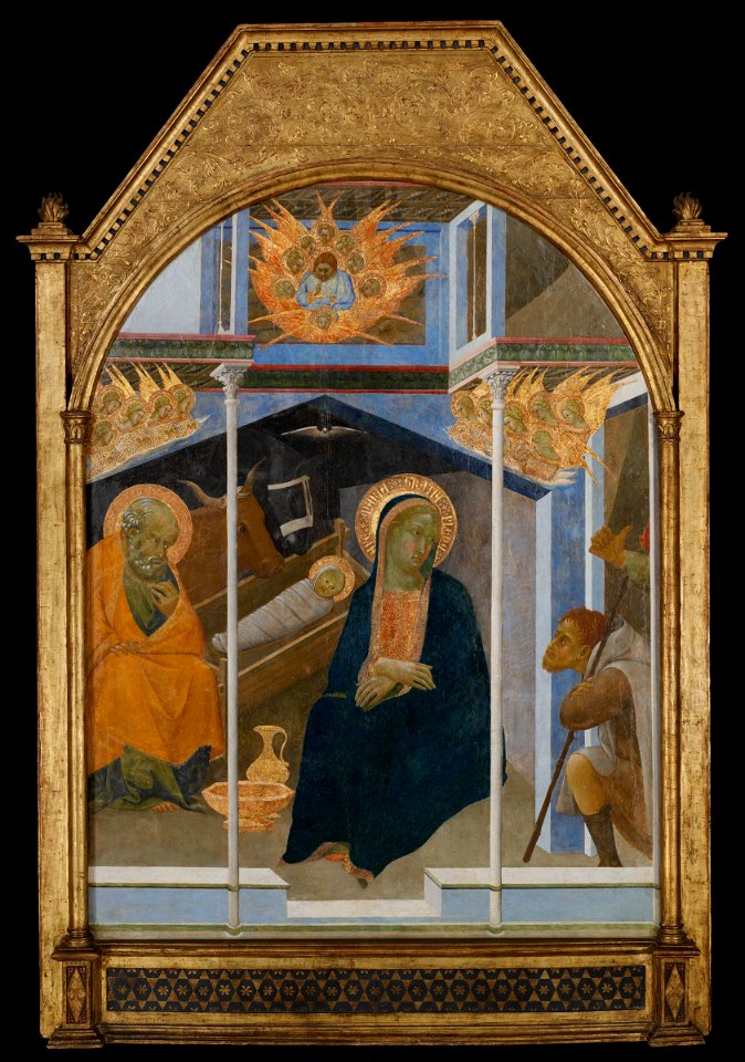 Bartolommeo Bulgarini - The Adoration of the Shepherds - 1917.89 - Fogg Museum
