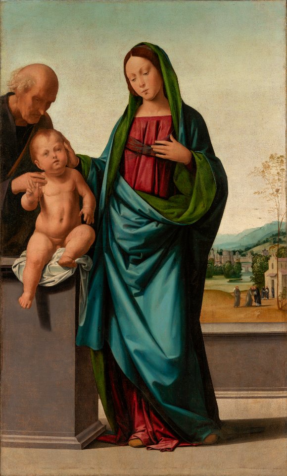Fra Bartolomeo - La Sacra Famiglia (ca. 1497)