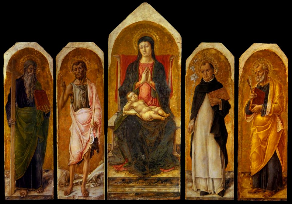 Bartolomeo Vivarini, polittico di ca' morosini