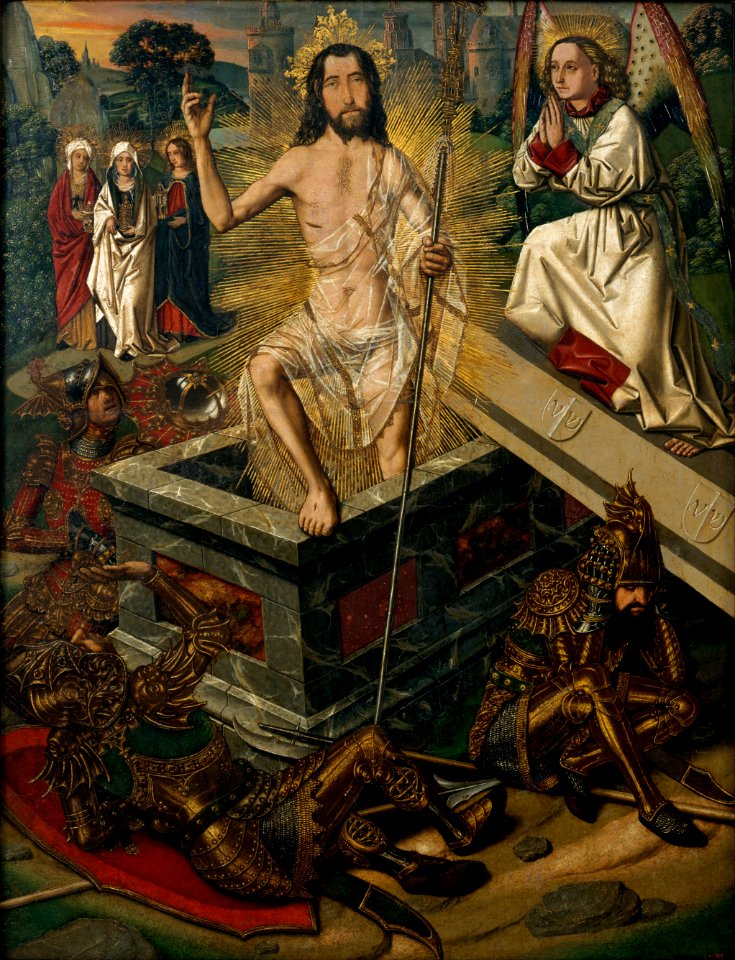 Bartolomé Bermejo - Resurrection - Google Art Project
