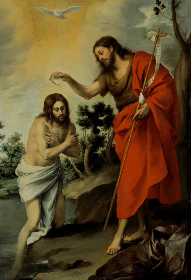 Bartolomé Esteban Murillo - The Baptism of Christ - Google Art Project